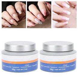 Nail Gel UV nail extension gel professional multifunctional DIY art glue processing Ibd model strengthening Unias Q240507
