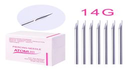 100 PcsBox 14G Disposable Sterile Body Piercing Needles for Ear Nose Navel Tattoo Accessories Supplies4240468