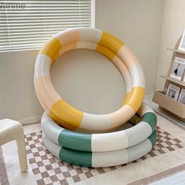 Bathing Tubs Seats 90cm diameter inflatable swimming pool baby toy Fshion retro thick ocean ball tent childrens summer toy WX