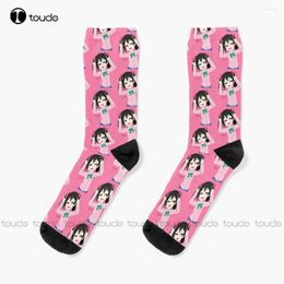 Women Socks Nico Nii!!!! Boy Personalized Custom Unisex Adult Teen Youth Halloween Christmas Fashion Gift