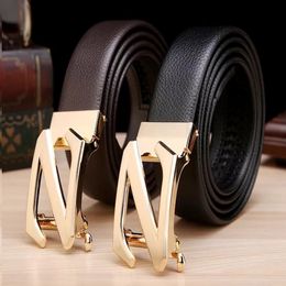 designer luxury belts for men big buckle belt New fashion mens business leather belts free shipping 308k