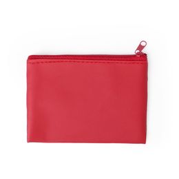 10pcs Coin Purses PU Brief Plain Square Protable Short Wallet For Women Mix Color