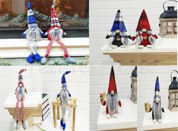 4 styles of Christmas dolls handmade Christmas gnomes faceless plush toy ornaments gifts children Christmas decoration DC9444594272