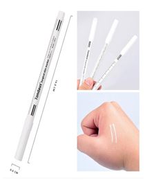 White Eyebrow Other Tattoo Supplies Skin Marker Pen Tools Microblading Accessories Markers Pens Permanent Makeup 13083954052