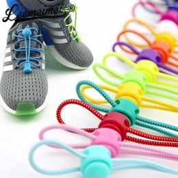 Shoe Parts Stretching Lock Lace 23 Colors A Pair Of Locking Laces Elastic Sneaker Shoelaces Shoestrings Running/Jogging/Triathlon