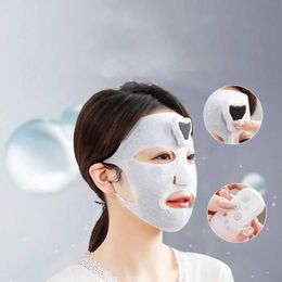 Home Beauty Instrument EMS micro current electric facial massage mask vibration SPA beauty skin care instrument Q240507