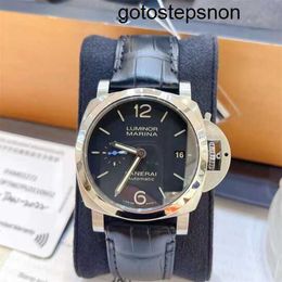Brand Wrist Watch Panerai RADIOMIR Series Mechanical Swiss Watch Calendar Shows Men's Chronograph Watch 45mm Manual Mechanical Ceramic PAM00643