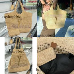 Maxi Icare Tote Designer Женщины сумочка Raffias