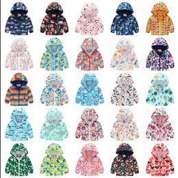 Jackets For Toddler Boy Girls Jacket Zipper Waterproof Wind Child Coat Baby Clothes Spring Summer Kids Windbreaker Children's