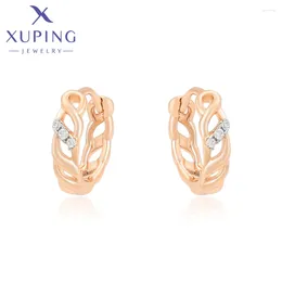 Hoop Earrings Xuping Jewellery Arrival Elegant Fashion Gold Colour For Women Gift A00824317