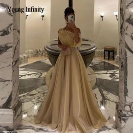 Party Dresses Elegant Prom Dress 2024 For Woman Pleats Floor Length Long Evening Gown Saudi Arabia Style Vestido De Novia Plus Size Lady