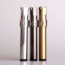 Customised Metal Butane Gas Unfilled Normal Flame Custom Wholesale Flint Lighter Smoking Accessories