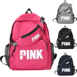 Backpack Large Campus Classic Womens Bookbag Travel School Bags With Small Belt Bag For College Students