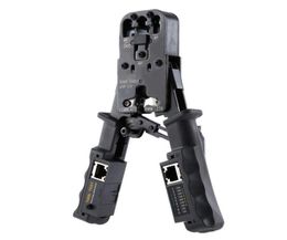 2 in 1 RJ45 Network LAN Cable Crimper Pliers Cutting Tool Cable Tester Cable Pliers 6P8P Wire Cutter Tool Test Crimping Pliers8631396