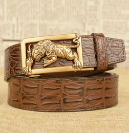 Fashion Accessories New tiger Zodiac belt for men0123451318518
