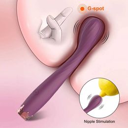 Other Health Beauty Items Beginner G-Spot Finger Vibrator for Women Orgasm Finger Shaped Vibes Nipple Clitoris Stimulator s for Female Adult 18 Y240503
