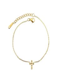 Religious Charm Bracelet & Bangles Gold Color Stainless Steel Bracelets for Women American Jewelry Bijoux Femme 20207205706