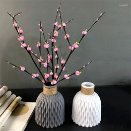 Vases Plastic Flowerpot Products Pineapple Pattern Flower Arrangement Artifact Simulation Home Decoration