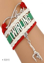 Infinity Love Twirling Majorette Batons Gift for Twirlers Ballerina Ballet Dancers Bracelets for Women17482082