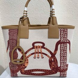 12A Quality Designer Tote Bags Artistic Sense Painted Creative Design Handmade Wax Thread Sewn Large Capacity Casual Style Women's Luxury Tote Bags With Original Box.
