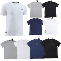 2024 Mens T Shirt Designer Mens Casual Womens Shirt Ice Athletic Short Sleeve Round Neck Short Sleeve tShirt 4 Colours Mens tshirt Top Quality Asian Sizes