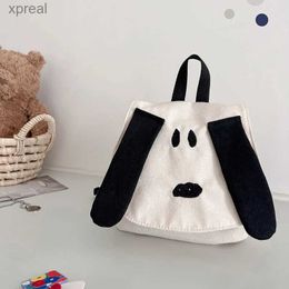 Backpacks Childrens backpack cartoon cute backpack puppy fashion baby comparison canvas backpack childrens backpack girl Mochila WX