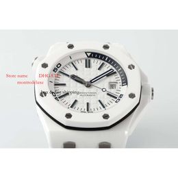 Ipf Mechanical Men Swiss Carbon APS Zf Aaaaa Brand Watches 42Mm Designers 15707 SUPERCLONE Ceramic Wristwatches 13.9Mm Glass 15706 Fiber Dive 3120 68409