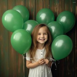 Party Decoration 65pcs Set 10 Inch Light Green Latex For Birthday Balloons Hanging Swirls Balloon