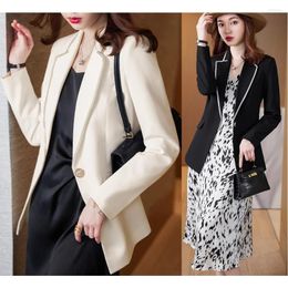 Work Dresses Fashion Ladies Blazer Women Business Suits Dress And Jacket Sets Clothes Office Uniform Styles