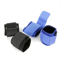 Wrist Support 1pair Wrap Weight Lifting Gym Cross Training Fitness Padded Thumb Brace Strap Power Hand Bar Wristband
