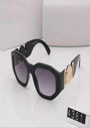 Mens Brand Design Sunglasses men glasses pilot women Fashion buffalo sun glasses Clear brown lens 4361new9463906