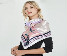 Designer Silk Scarf Mens Luxury Scarf Womens four Season Shawl Fashion Letter Scarves Size 90x90cm 23 Color High Quality Optional 3315397