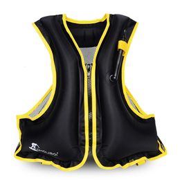 Adult Inflatable Swimming Life Vest Motorboat kayak Boating Fishing Jacket Snorkeling Surfing Water Sports Safety 240425
