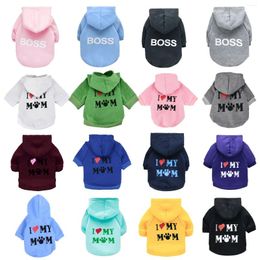 Dog Apparel The Spring And Autumn Fashion Fleece Two-legged Sweater Cat Clothes Raglan Hat Jacket Pet Pets Puppy