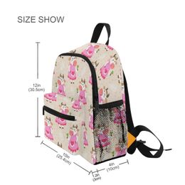 Backpacks 2021 Toddler Kids Bag Childrens Backpack Fashion Cute Cows Cartoon Zipper Backpack Bag Boys Girls School Bag Dropship Infantil