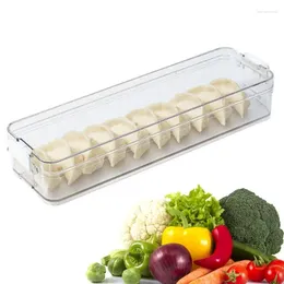 Storage Bottles Dumpling Container Stackable Pasta Holder And Refrigerator Keeper With Lid Produce Saver For Fruits