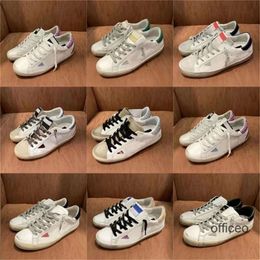 Super Star Shoes Designer Women Brand Men New Release Italy Sequin Classic White Do Old Dirty Casual Shoe Lace Up Woman Man Unisex 10A