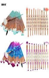20pcs Professional Makeup Brushes Set Foundation Eyebrow Eyeliner Blush Cosmetic Concealer Brush Foundation Sets2991527