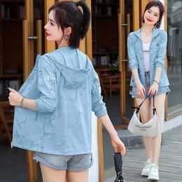 Women's Jackets Sunscreen Coat Light Clothes Breathable 2024 Summer Outwear Large Size Fashion Sun-Protective Clothing Jacket Ladies