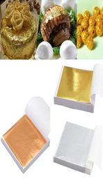 Gift Wrap 100 Sheets Crafts Gold Foil Paper 99cm Leaf For Gilding Funiture Lines Statue Art Decoration Epoxy Wallpaper 20212372810