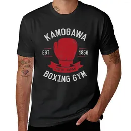 Men's Polos Kamogawa Boxing Gym Shirt - Vintage Design T-Shirt Hippie Clothes Sweat Korean Fashion Mens Graphic T-shirts Funny