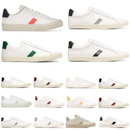 New Top Vejaon Womens Vejasneakers Woman Designer White Black Blue Grey Green Red Orang Mens Fashion Shoes Plate-forme Sneakers Woman Trainers