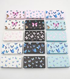 Whole Butterfly Eyelash Packaging Box Empty Boxes Eyelash Package Case Mink Lash Boxes Rectangle Eyelash Box Cosmetic Case Emp6869842