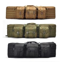 Stuff Sacks 47'' 42'' 36'' Militray UACTICAL Backpack Double Rifle Bag Case Outdoor Shooting Hunting Carr 189T