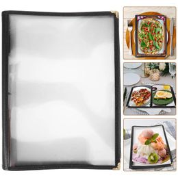 Mugs DIY Clear Cover The Menu Book Covers File Folders Restaurant Recipe Simple Order
