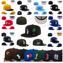 Adjustable Baseball Fitted Hats Hip Hop Chicago Sport Full Closed Caps Stitch Heart A's green Love Hustle Basketball Caps Sun Hip Hop Black Blue Red Summer Wholesale