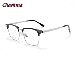 Sunglasses Frames Chashma Men Glasses Acetate Titanium Prescription Lenses Fashion Teens Light Design Optical Women Gafas For Recipe