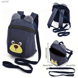 Backpacks Childrens anti loss cartoon trajectory bag with high-quality safety harness Reins preschool backpack cute cartoon backpack WX