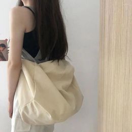 Totes Nylon Tote Bag Fashion Solid Colour Handbag Crossbody Zipper Large Capacity Messenger