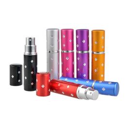 Fragrance 5ml portable mini refillable perfume bottle with spray odor pump empty cosmetics container travel spray atomizer bottle Y240503